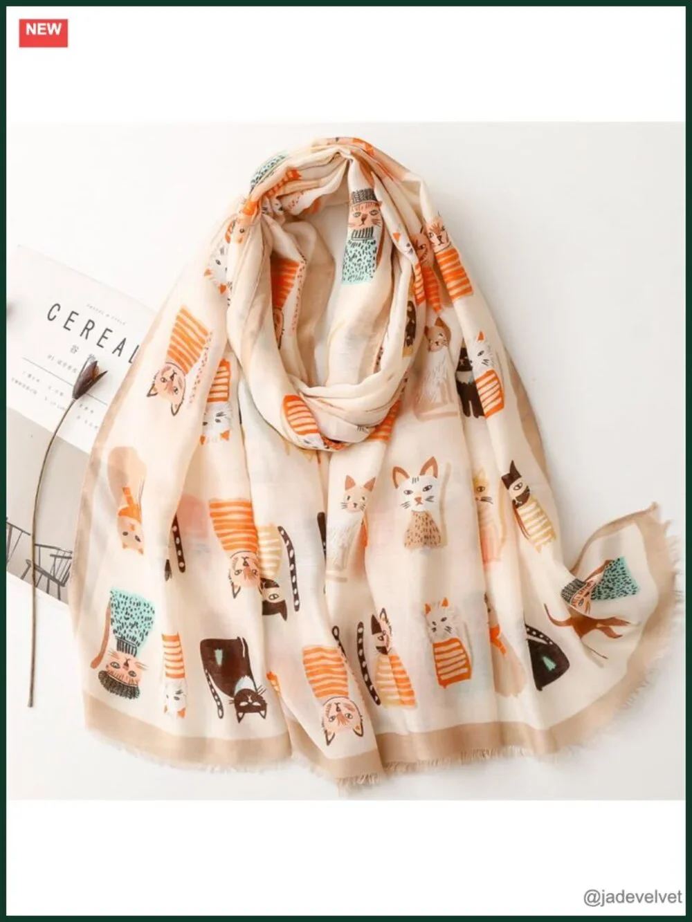Large Lightweight Boho Scarf for Women 70x35 Shawl Wrap Travel Sun Protection